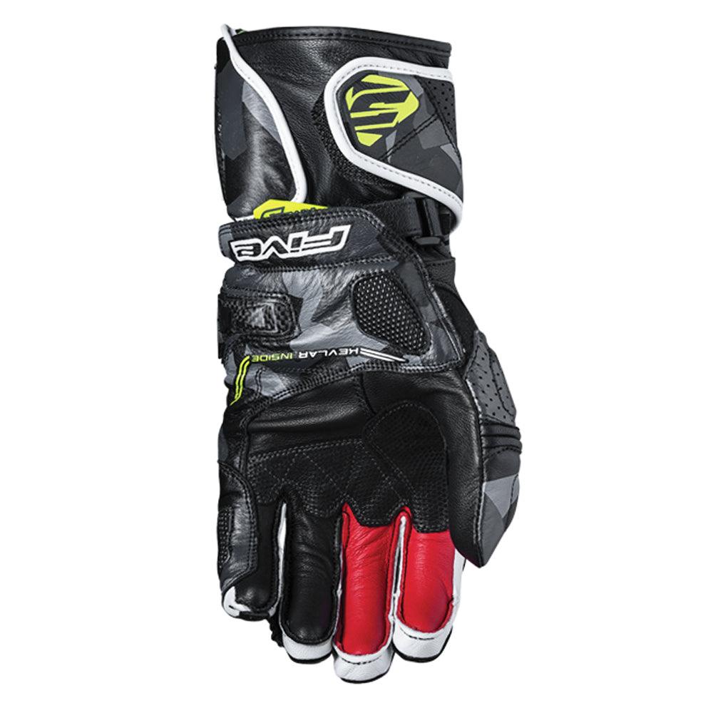 FIVE RFX-1 GLOVES - REPLICA FLUO YELLOW MOTO NATIONAL ACCESSORIES PTY sold by Cully's Yamaha