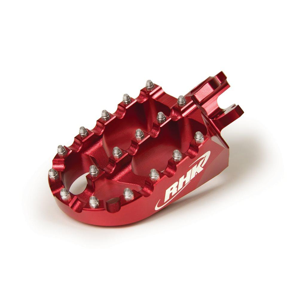 RHK PURSUIT FOOTPEGS - RED Yamaha YZ,YZF,WR JOHN TITMAN RACING SERVICES sold by Cully's Yamaha