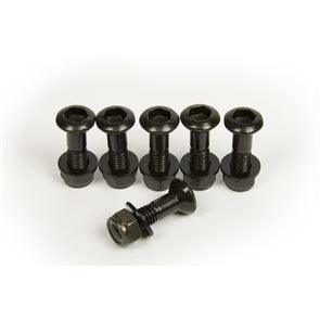 RHK HEAVY DUTY SPROCKET BOLTS- BLACK JOHN TITMAN RACING SERVICES sold by Cully's Yamaha