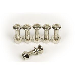 RHK HEAVY DUTY SPROCKET BOLTS- SILVER JOHN TITMAN RACING SERVICES sold by Cully's Yamaha