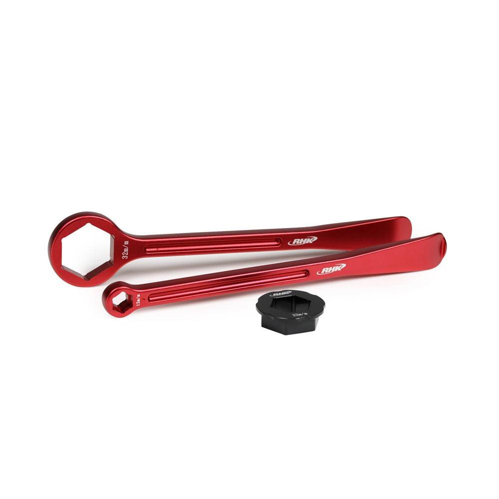 RHK TYRE LEVERS AND MULTI TOOL - RED JOHN TITMAN RACING SERVICES sold by Cully's Yamaha