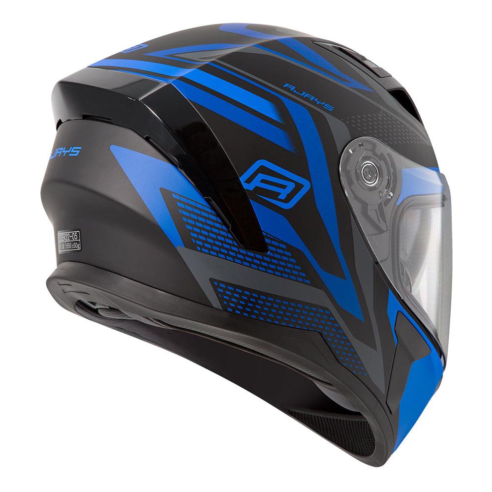 RJAYS APEX III IGNITE HELMET - MATT BLACK/BLUE CASSONS PTY LTD sold by Cully's Yamaha