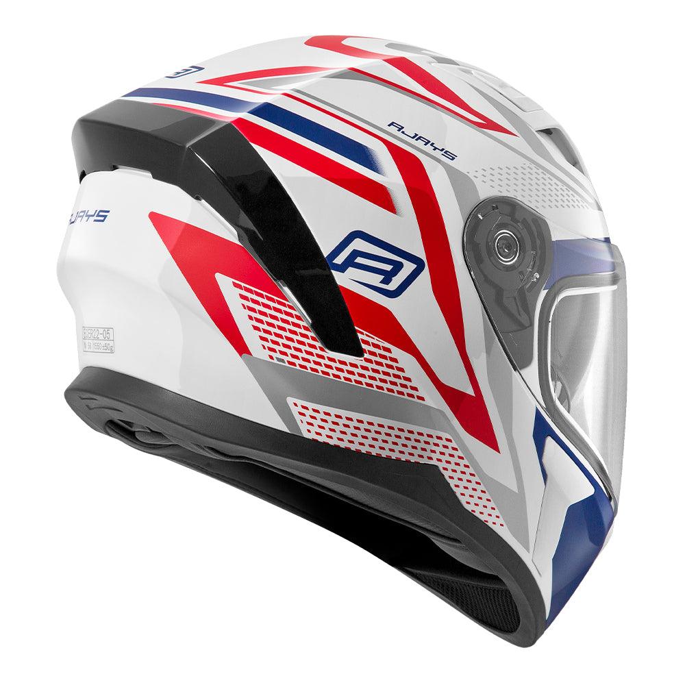 RJAYS APEX III IGNITE HELMET - WHITE/BLUE CASSONS PTY LTD sold by Cully's Yamaha