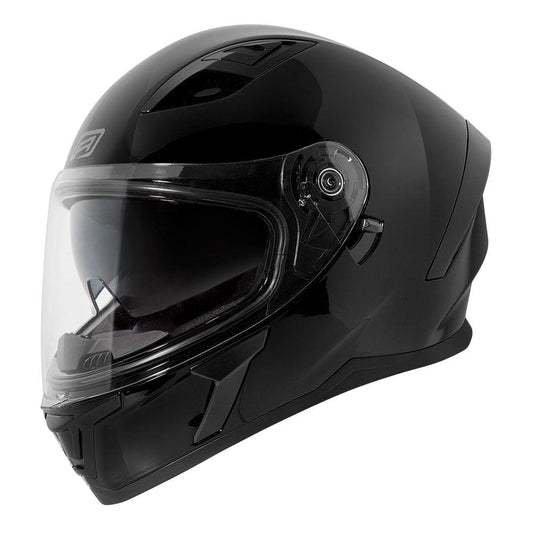 RJAYS APEX III SOLID HELMET - GLOSS BLACK CASSONS PTY LTD sold by Cully's Yamaha