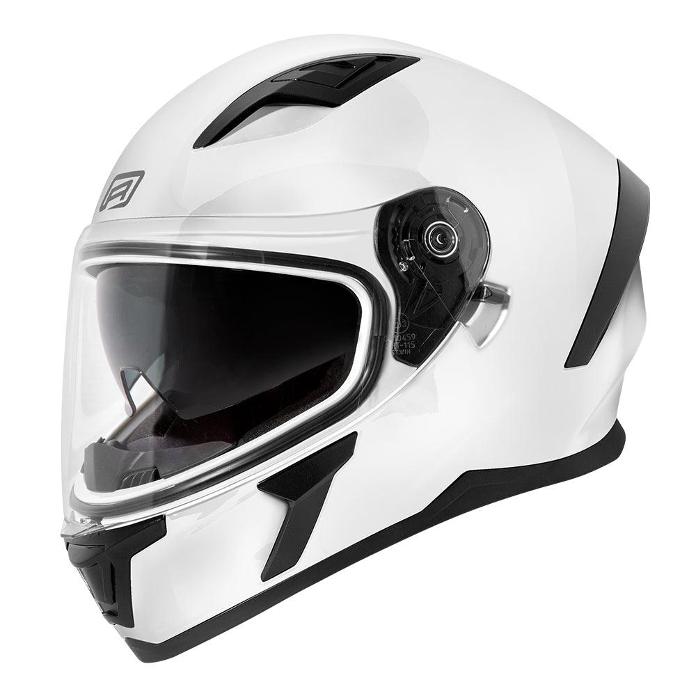 RJAYS APEX III SOLID HELMET GLOSS WHITE – Cully's Yamaha