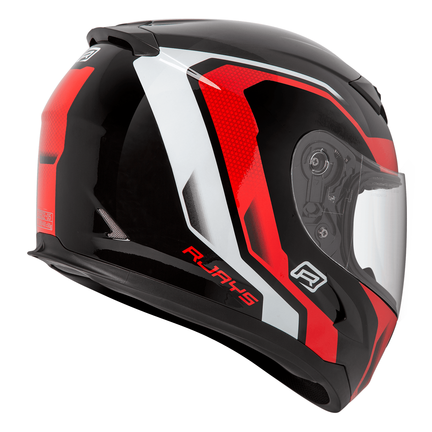 RJAYS GRID HELMET - GLOSS BLACK/RED CASSONS PTY LTD sold by Cully's Yamaha
