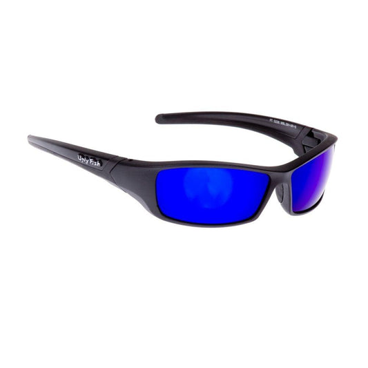 UGLY FISH RS5228 SUNGLASSES - MATT BLACK/BLUE PIRANHA EYEWEAR sold by Cully's Yamaha