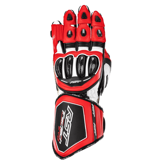RST TRACTECH EVO 4 RACE GLOVES - BLACK/FLUO RED MONZA IMPORTS sold by Cully's Yamaha