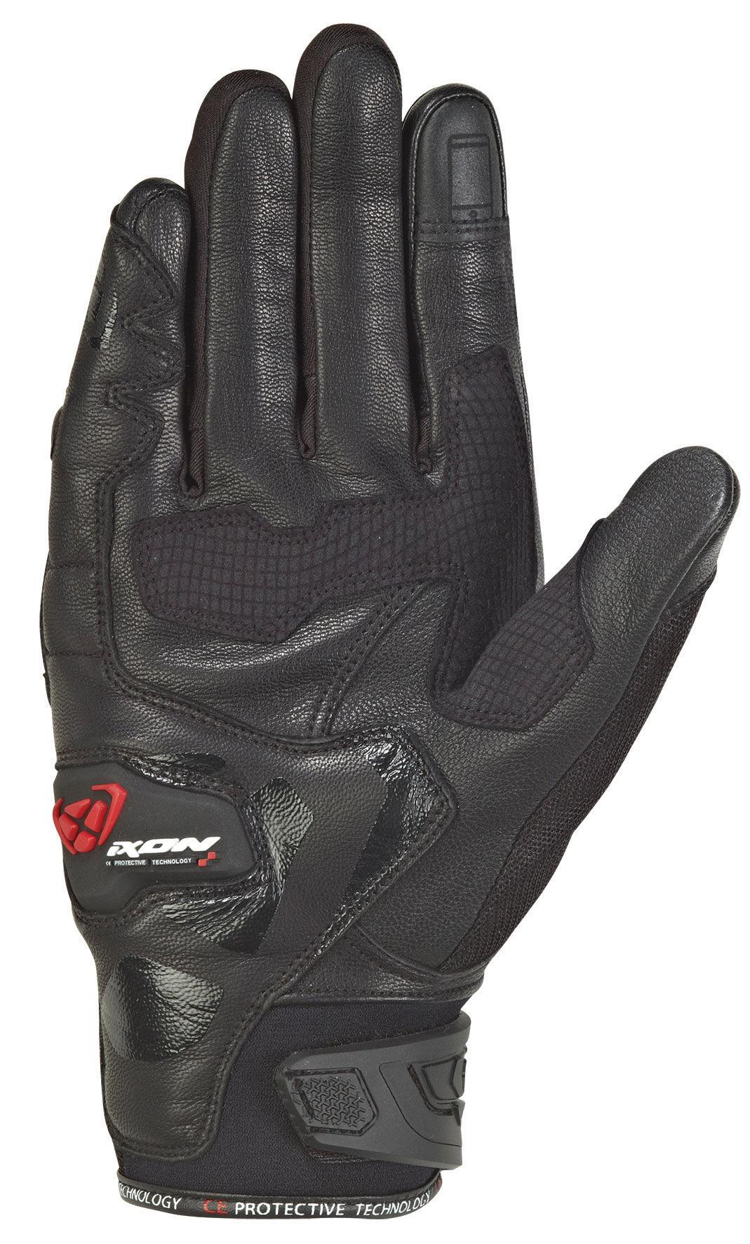 IXON RS RISE AIR GLOVES - BLACK CASSONS PTY LTD sold by Cully's Yamaha