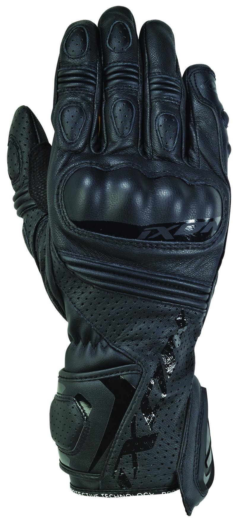 IXON RS TEMPO AIR GLOVES - BLACK CASSONS PTY LTD sold by Cully's Yamaha