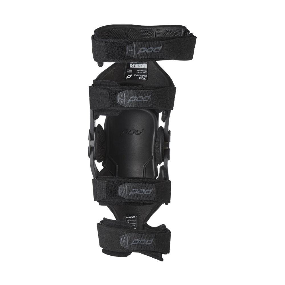 POD K4 2.0 GRAPHITE/BLACK KNEE BRACE - RIGHT MONZA IMPORTS sold by Cully's Yamaha