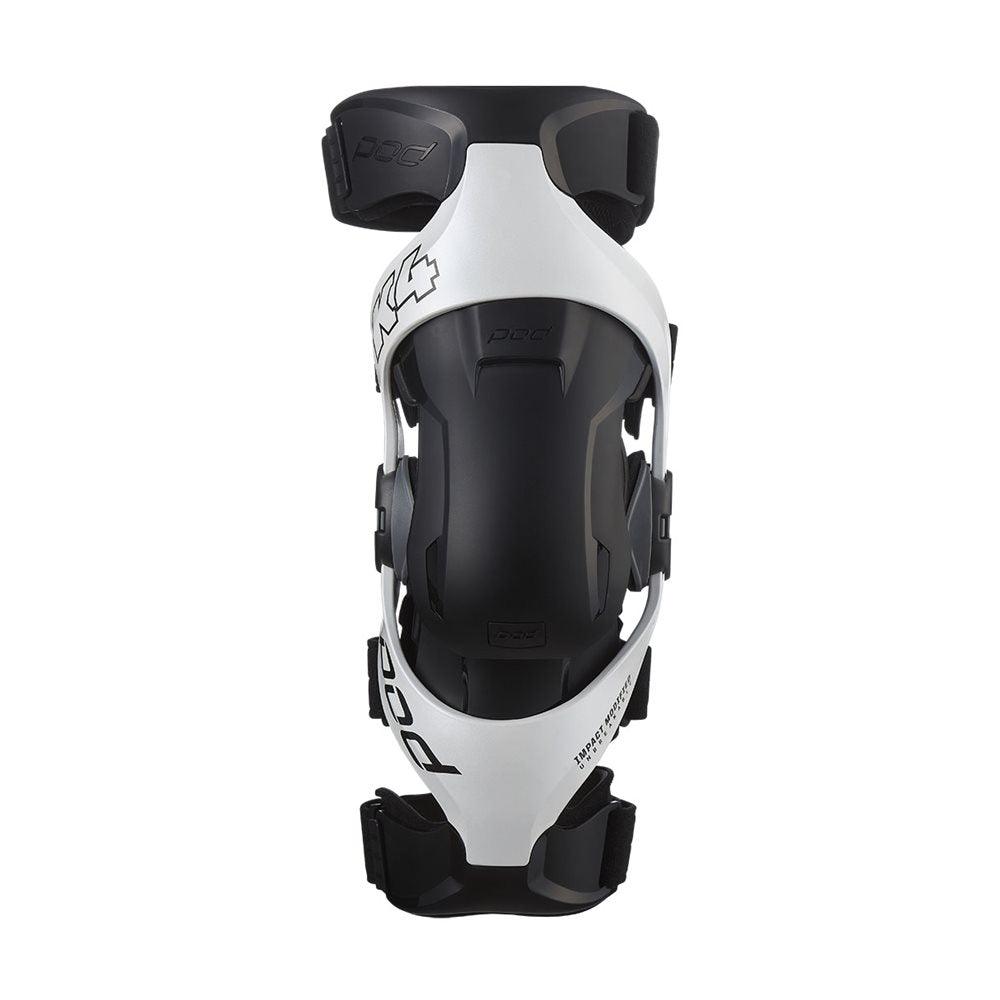 POD K4 2.0 WHITE/BLACK KNEE BRACE - RIGHT MONZA IMPORTS sold by Cully's Yamaha