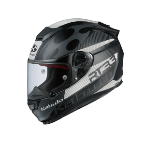 KABUTO RT-33 SP1 HELMET - MATT BLACK/WHITE MOTO NATIONAL ACCESSORIES PTY sold by Cully's Yamaha