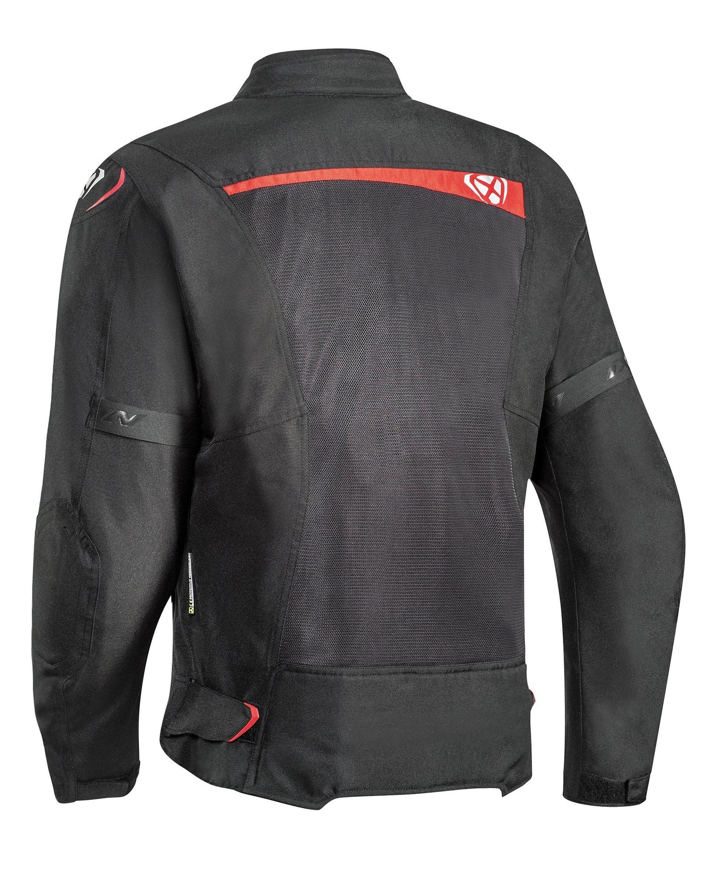 IXON RAPTOR JACKET - BLACK/RED CASSONS PTY LTD sold by Cully's Yamaha