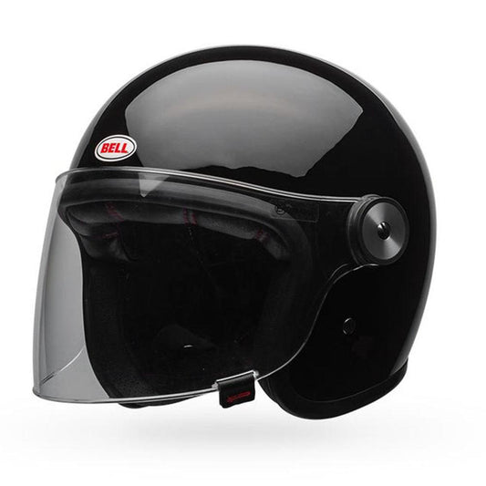 BELL RIOT RAPID HELMET - GLOSS BLACK CASSONS PTY LTD sold by Cully's Yamaha