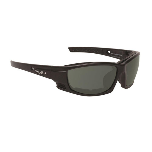 UGLY FISH ROCKET GOGGLES - MATT BLACK/SMOKE (POLARISED) PIRANHA EYEWEAR sold by Cully's Yamaha