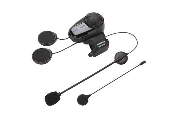 SENA SMH10 SINGLE (WITH WIRED BUTTON + ATTACHABLE BOOM MIC) SENA BLUETOOTH AUSTRALIA sold by Cully's Yamaha
