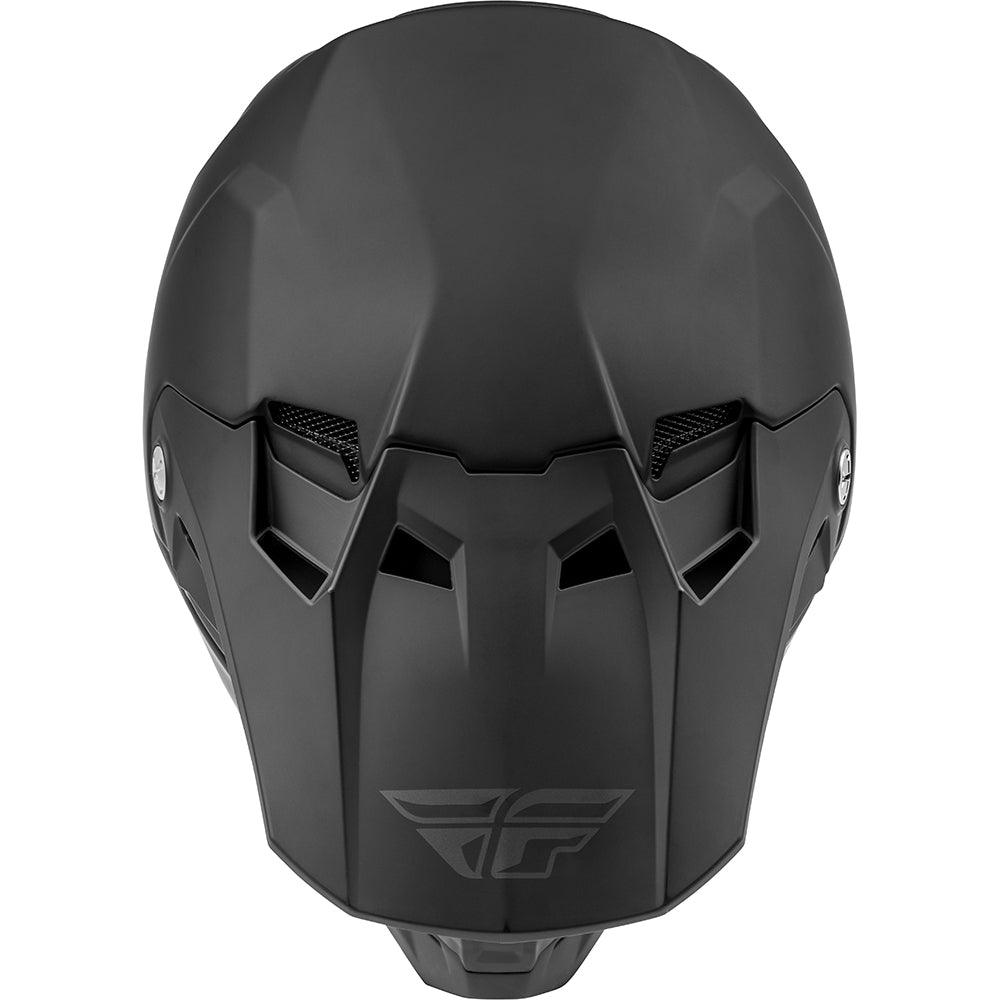 FLY FORMULA CC SOLID HELMET - MATTE BLACK MCLEOD ACCESSORIES (P) sold by Cully's Yamaha