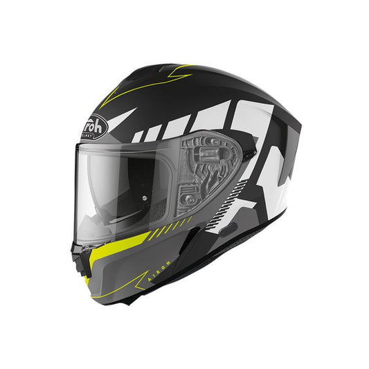 AIROH SPARK HELMET - 'RISE' BLACK MATT MOTO NATIONAL ACCESSORIES PTY sold by Cully's Yamaha 