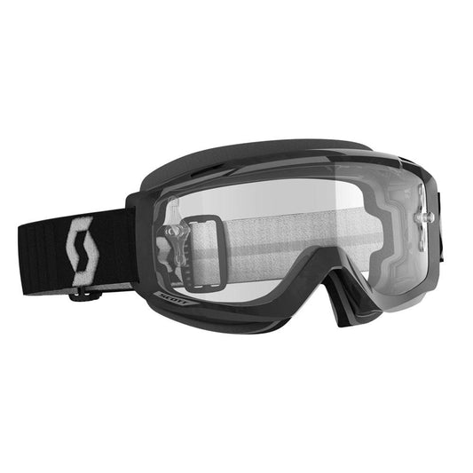 SCOTT 2021 SPLIT OTG GOGGLE - BLACK/GREY (CLEAR) FICEDA ACCESSORIES sold by Cully's Yamaha