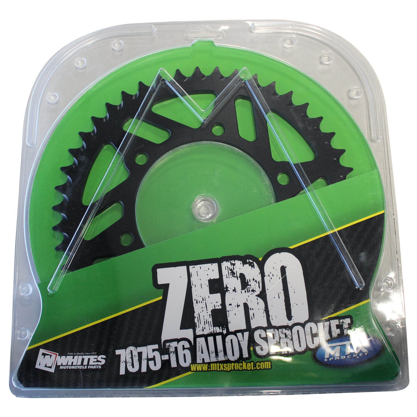MTX 895 Zero Aluminium Rear Sprocket #428 - Black (49T) (11A-KM4-49BLK)