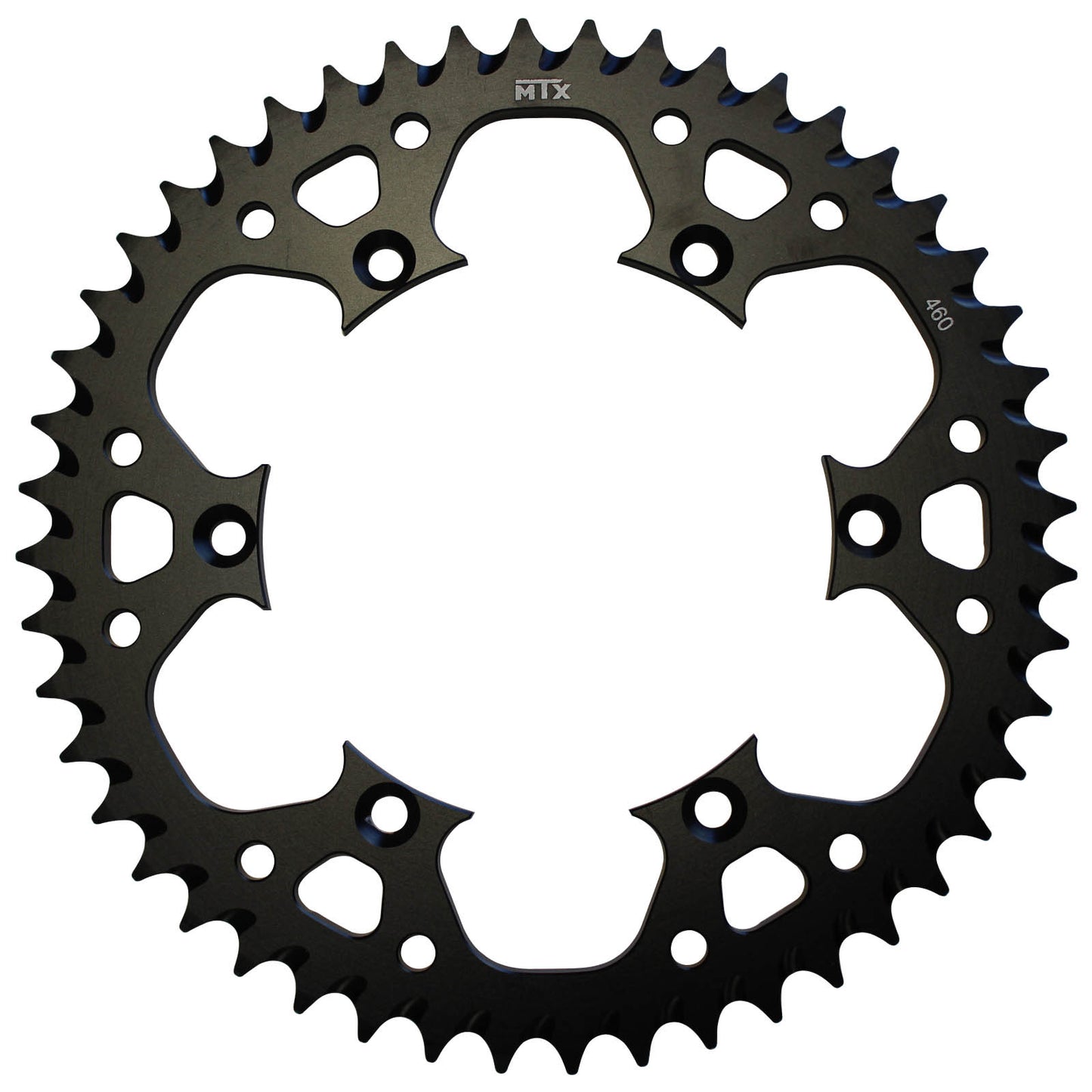 MTX 460 Zero Aluminium Rear Sprocket #520 - Black (51T) (11A-110-51BLK)