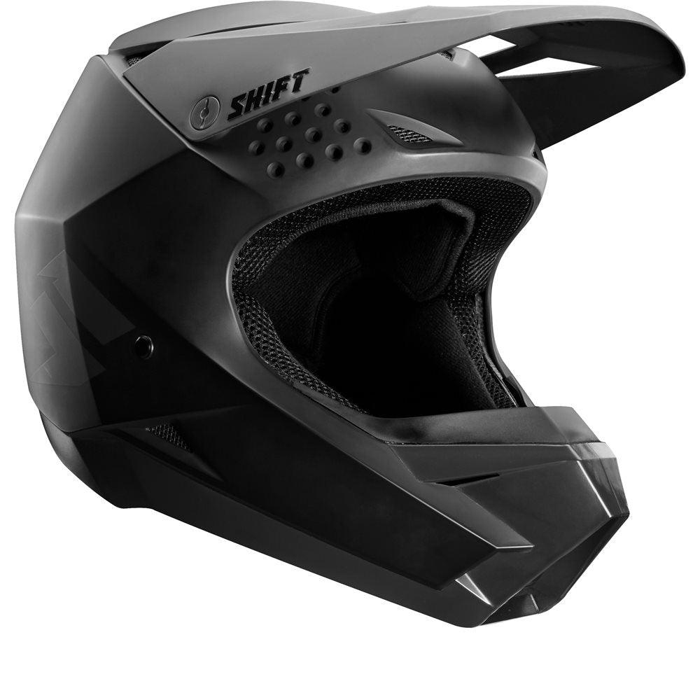 SHIFT WHIT3 LABEL YOUTH HELMET - MATT BLACK FOX RACING AUSTRALIA sold by Cully's Yamaha