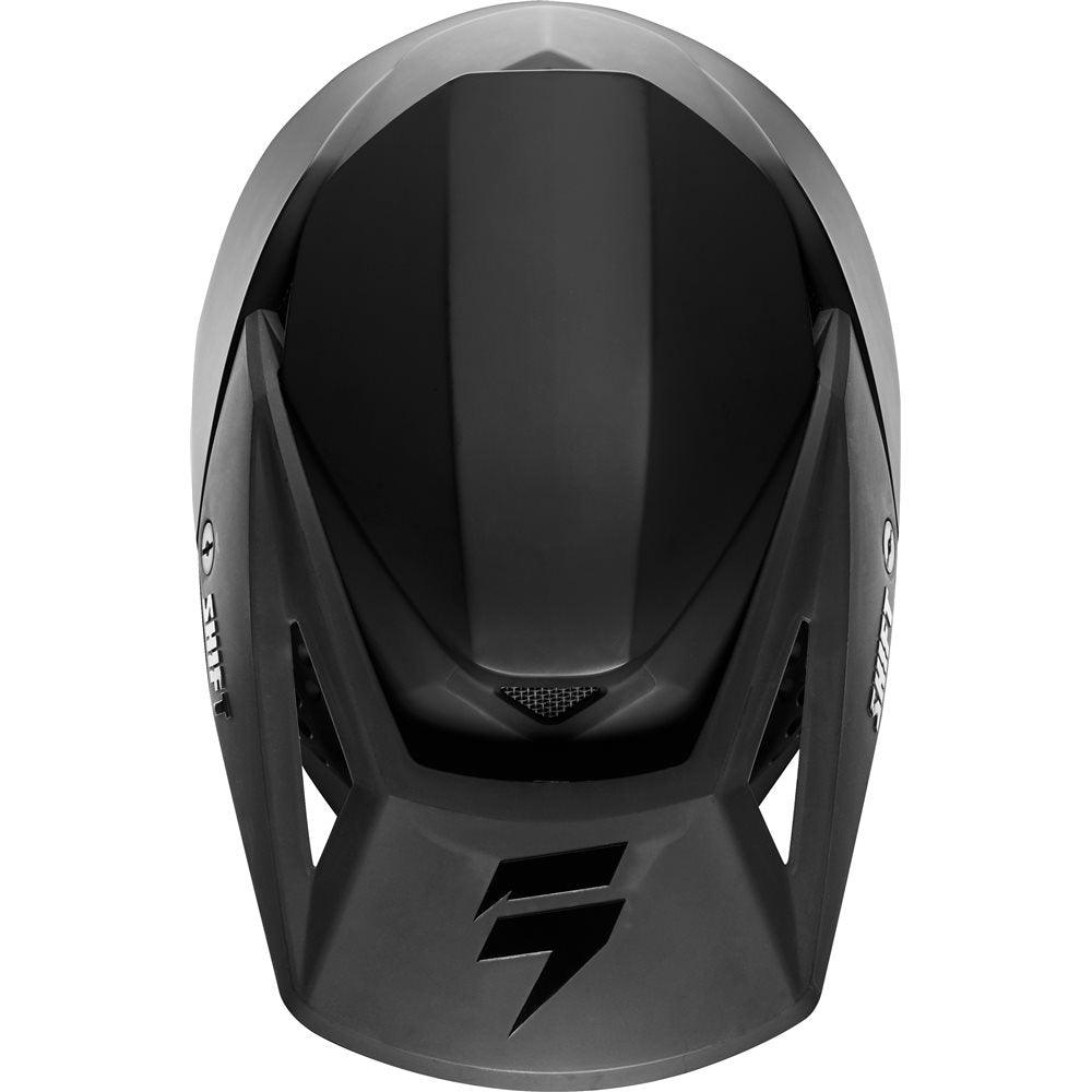 SHIFT WHIT3 LABEL YOUTH HELMET - MATT BLACK FOX RACING AUSTRALIA sold by Cully's Yamaha