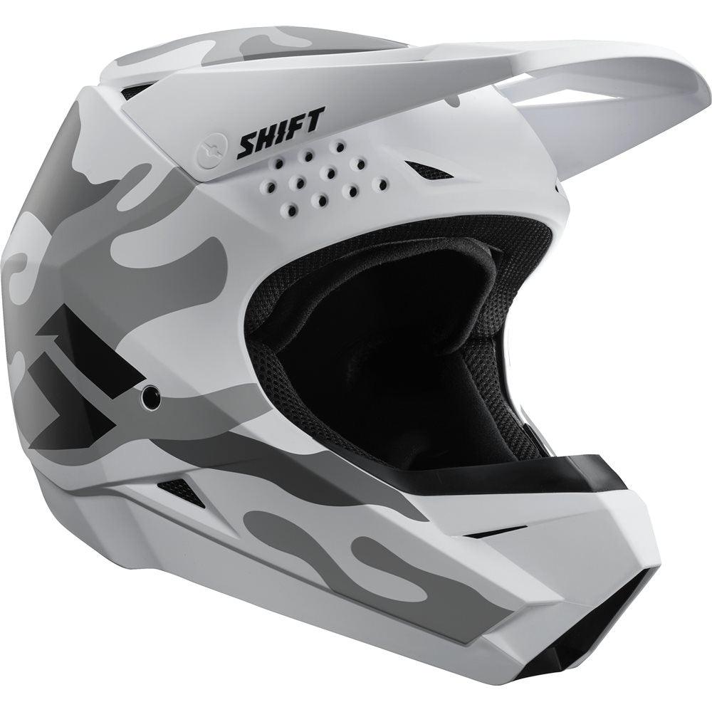 SHIFT WHIT3 LABEL HELMET - WHITE CAMO FOX RACING AUSTRALIA sold by Cully's Yamaha