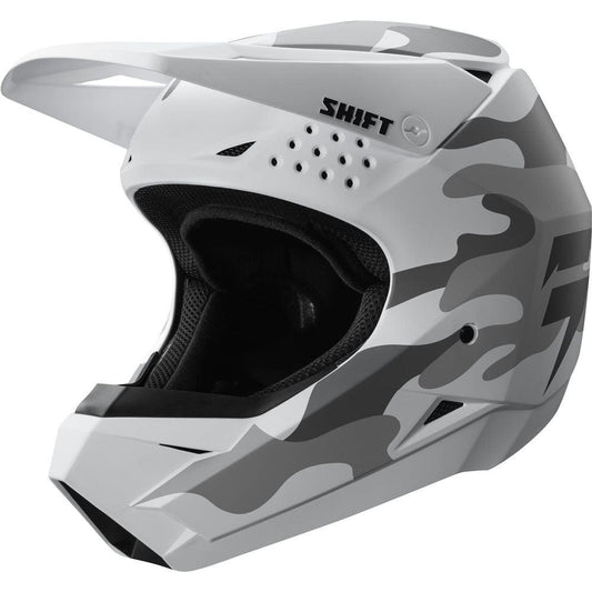 SHIFT WHIT3 LABEL HELMET - WHITE CAMO FOX RACING AUSTRALIA sold by Cully's Yamaha