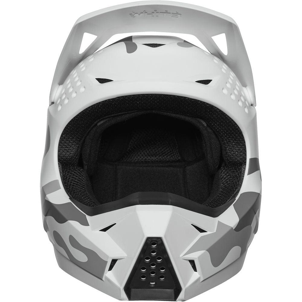 SHIFT WHIT3 LABEL HELMET - WHITE CAMO FOX RACING AUSTRALIA sold by Cully's Yamaha