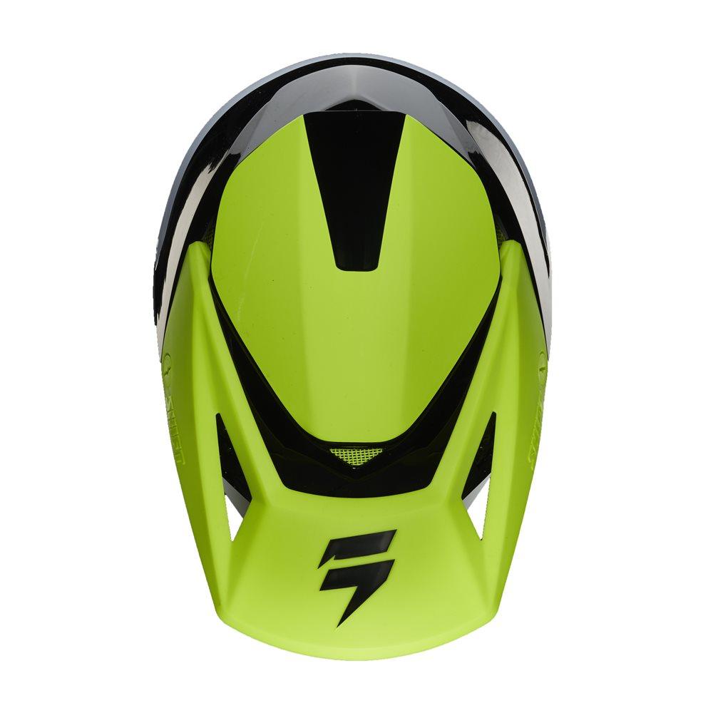 SHIFT WHIT3 LABEL YOUTH HELMET - FLUO YELLOW FOX RACING AUSTRALIA sold by Cully's Yamaha