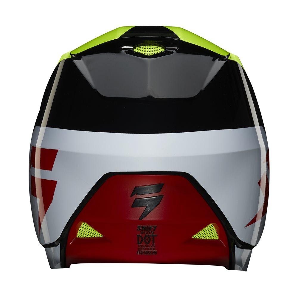 SHIFT WHIT3 LABEL YOUTH HELMET - FLUO YELLOW FOX RACING AUSTRALIA sold by Cully's Yamaha