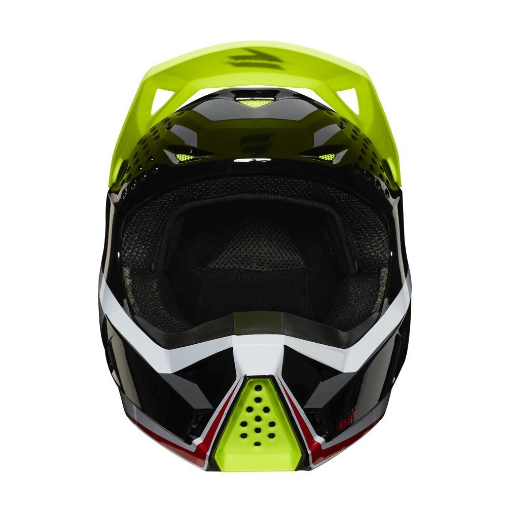 SHIFT WHIT3 LABEL YOUTH HELMET - FLUO YELLOW FOX RACING AUSTRALIA sold by Cully's Yamaha
