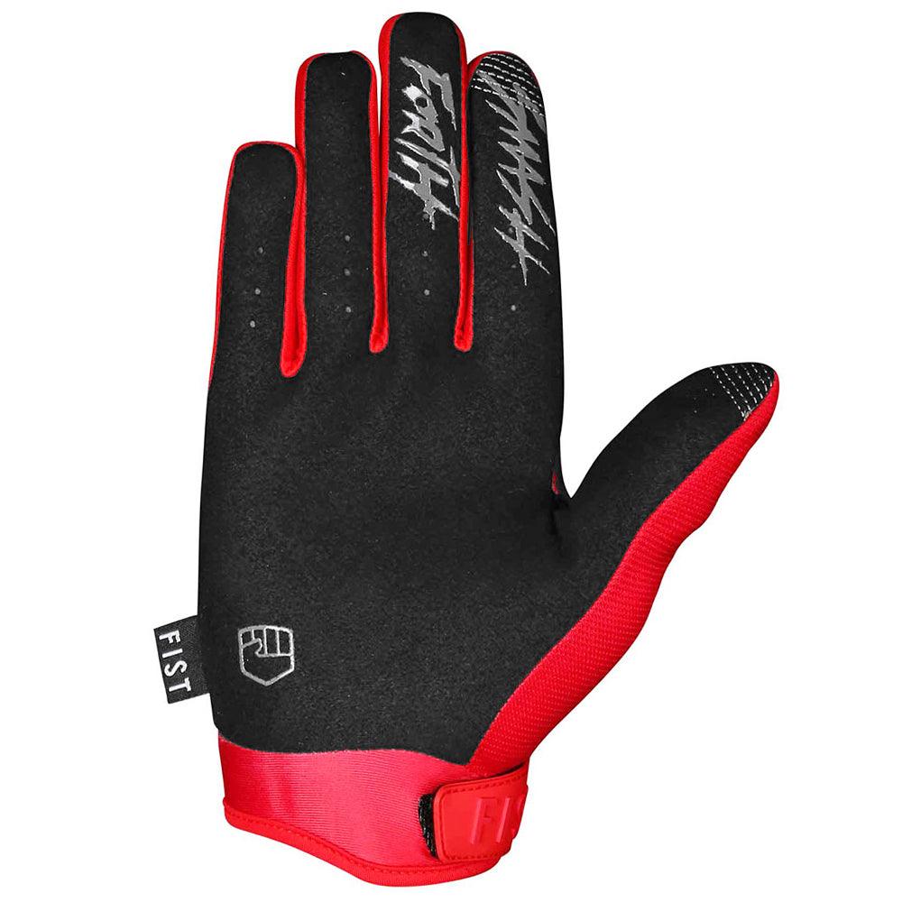 FIST CHAPTER 16 STRAPPED GLOVES - RED FICEDA ACCESSORIES sold by Cully's Yamaha