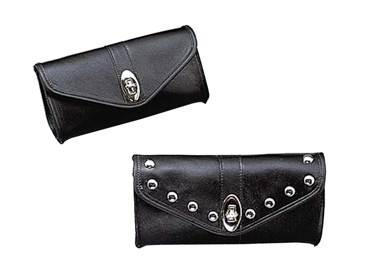 Leather Windshield Bag, Studded