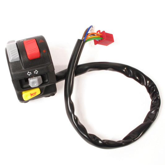 WHITES SWITCH BLOCK TURN/HEADLIGHT/HORN (49mm)