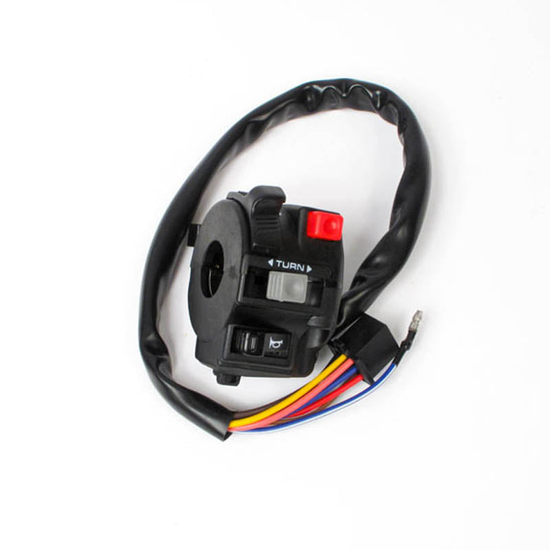 WHITES SWITCH BLOCK TURN/HEADLIGHT/ HORN/KILL (45.5mm)