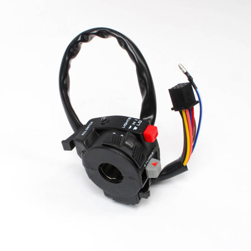 WHITES SWITCH BLOCK TURN/HEADLIGHT/ HORN/KILL (45.5mm)