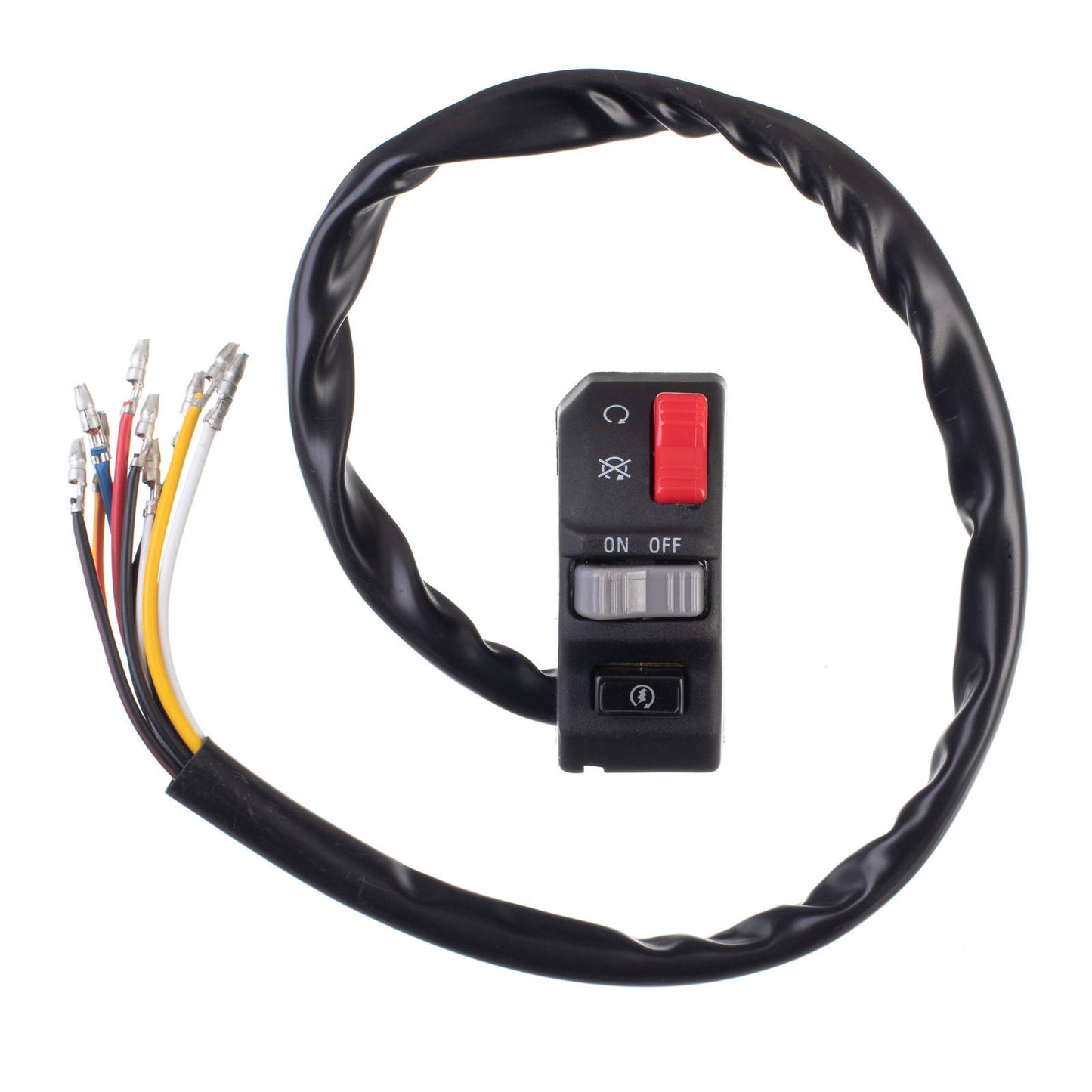 WHITES SWITCH BLOCK UNIVERSAL R/HAND STARTER/KILL/HDLIGHT