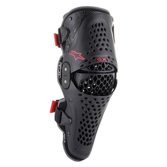 ALPINESTARS SX-1 V2 KNEE PROTECTOR - BLACK/RED MONZA IMPORTS sold by Cully's Yamaha