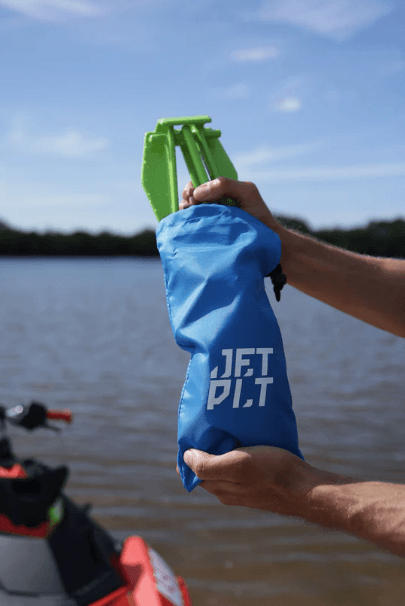 JET PILOT LIGHTWEIGHT FLUKE ANCHOR - BLUE/LIME Jet Pilot sold by Cully's Yamaha