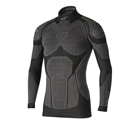 ALPINESTARS RIDE TECH WINTER TOP LONG SLEEVE - BLACK/GREY MONZA IMPORTS sold by Cully's Yamaha