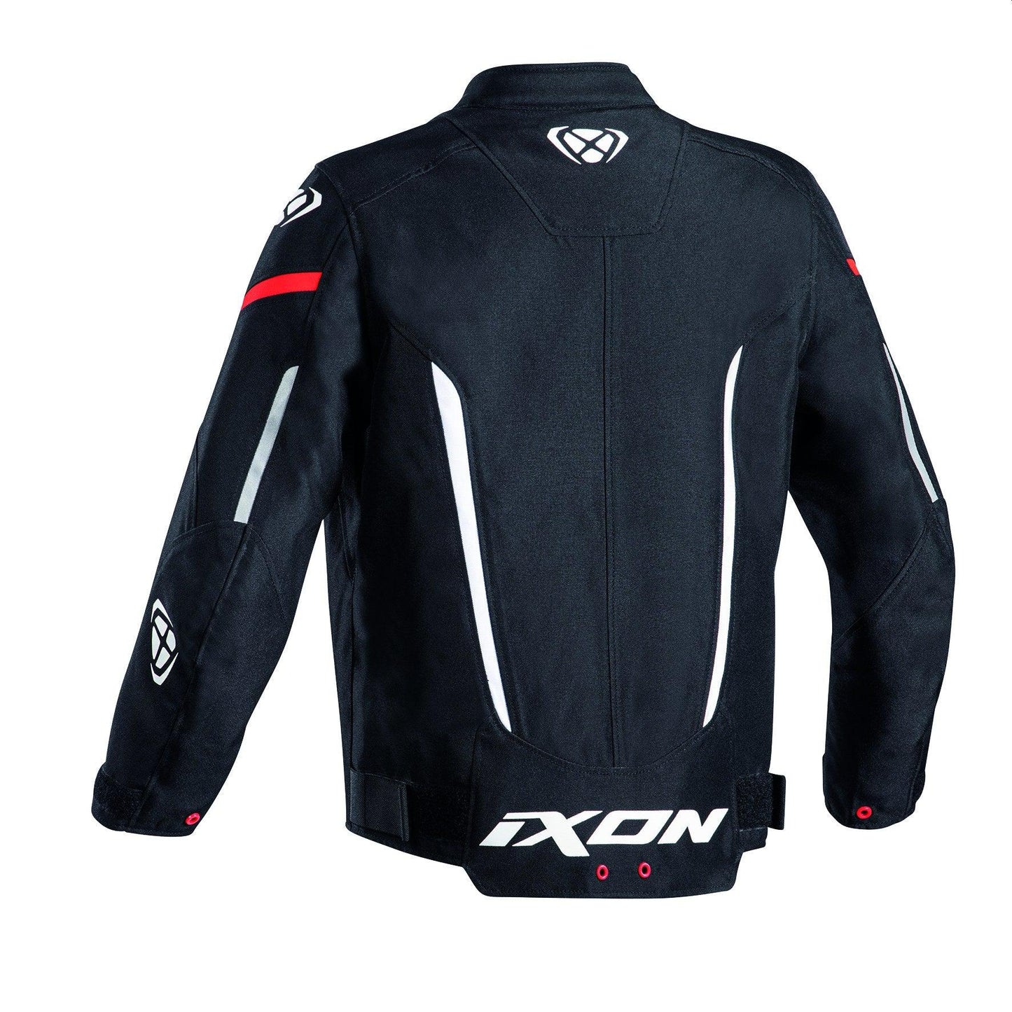 IXON STRIKER KID JACKET - BLACK/WHITE CASSONS PTY LTD sold by Cully's Yamaha