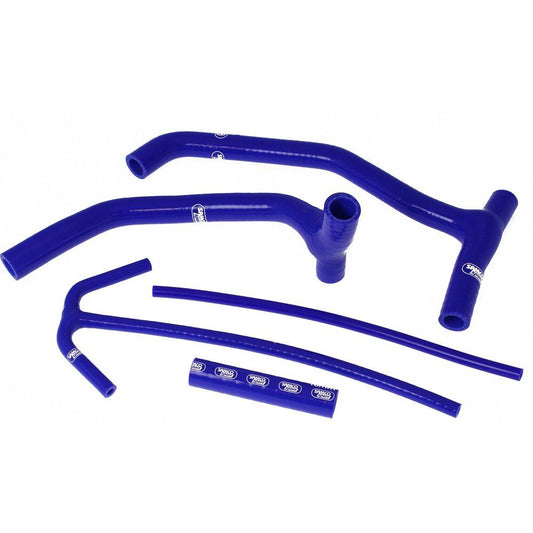 SAMCO SILICONE RADIATOR HOSE KIT - Yamaha YZ250F 14-15 BLUE JOHN TITMAN RACING SERVICES sold by Cully's Yamaha