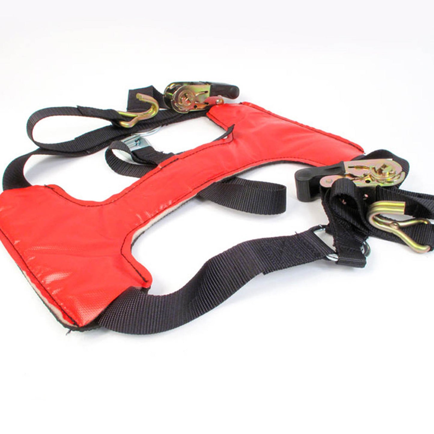 WHITES WHEEL STRAP TIE DOWN RED