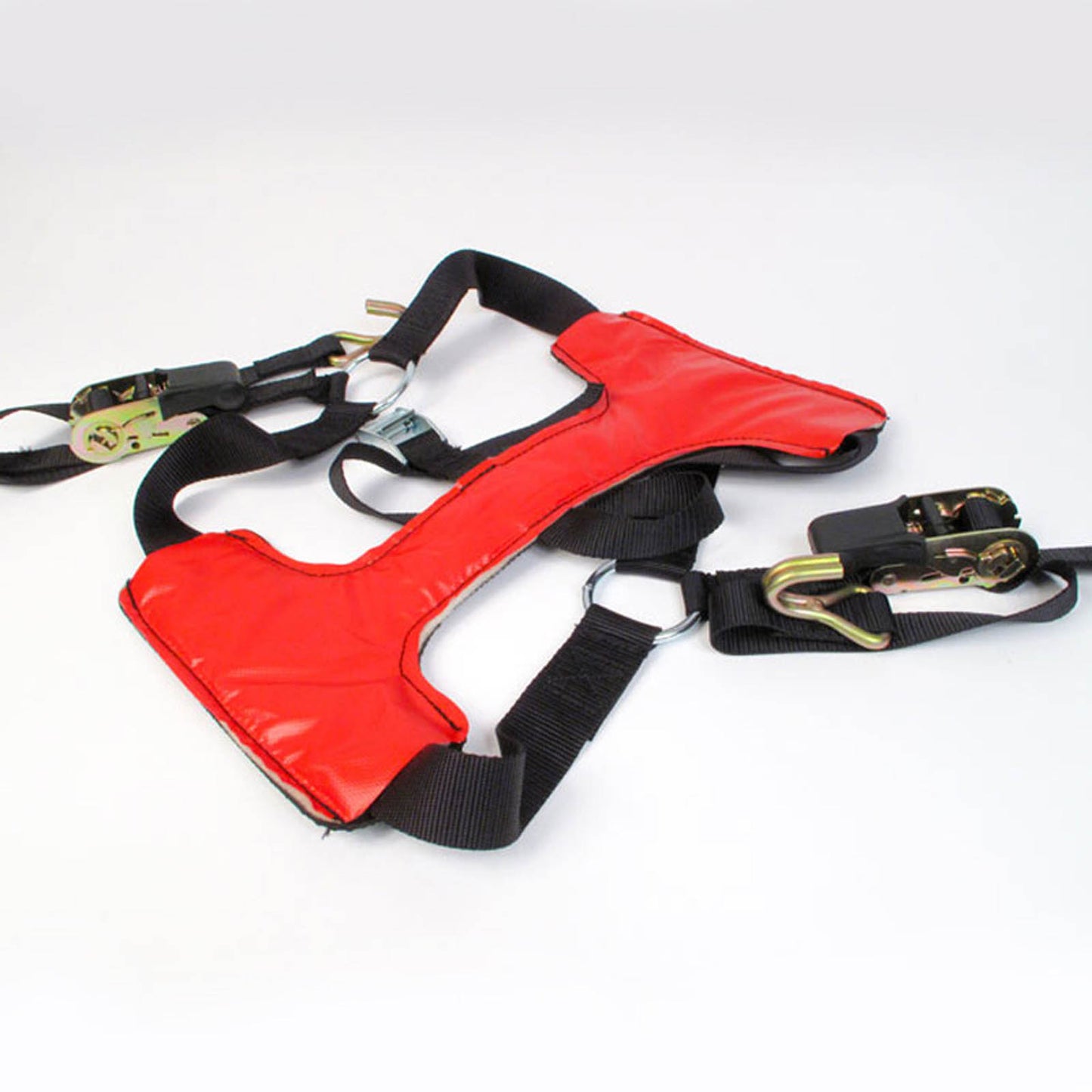 WHITES WHEEL STRAP TIE DOWN RED