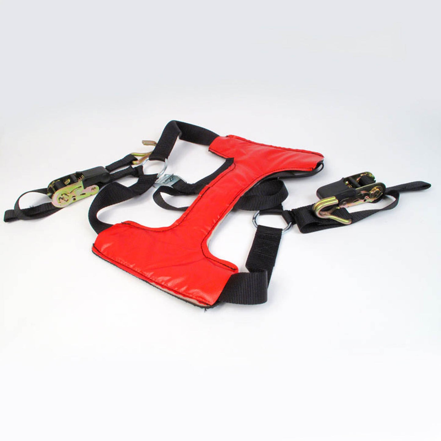 WHITES WHEEL STRAP TIE DOWN RED