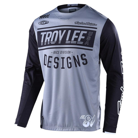 TROY LEE DESIGNS GP RACE 81 JERSEY - GREY LUSTY INDUSTRIES sold by Cully's Yamaha