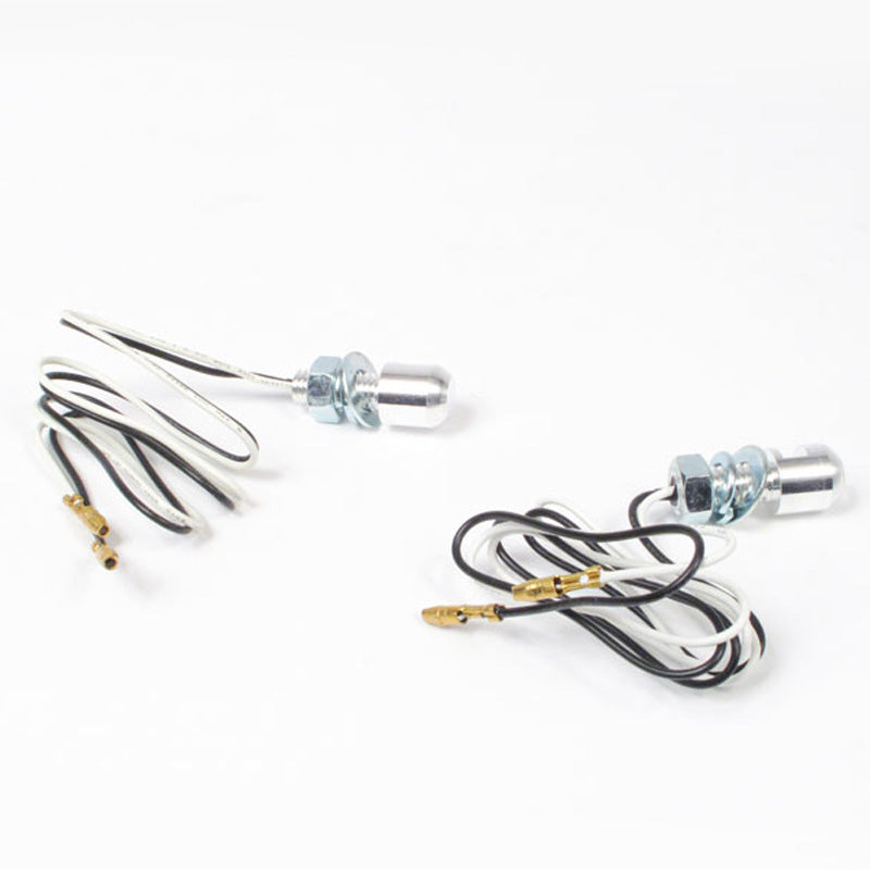 WHITES NUMBER PLATE LED BOLT LIGHT 13.5X12.8 SIL (Pair)